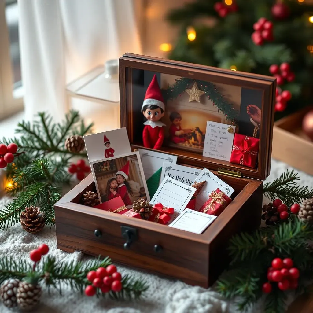 Making Memories:  Elf on the Shelf Goodbye Keepsakes and Traditions