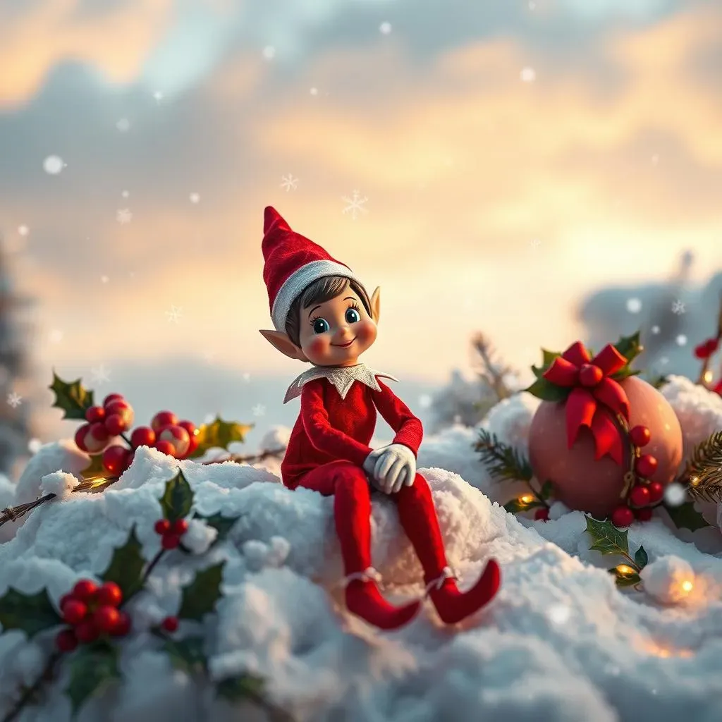 Making Memories with Elf on the Shelf and Snow