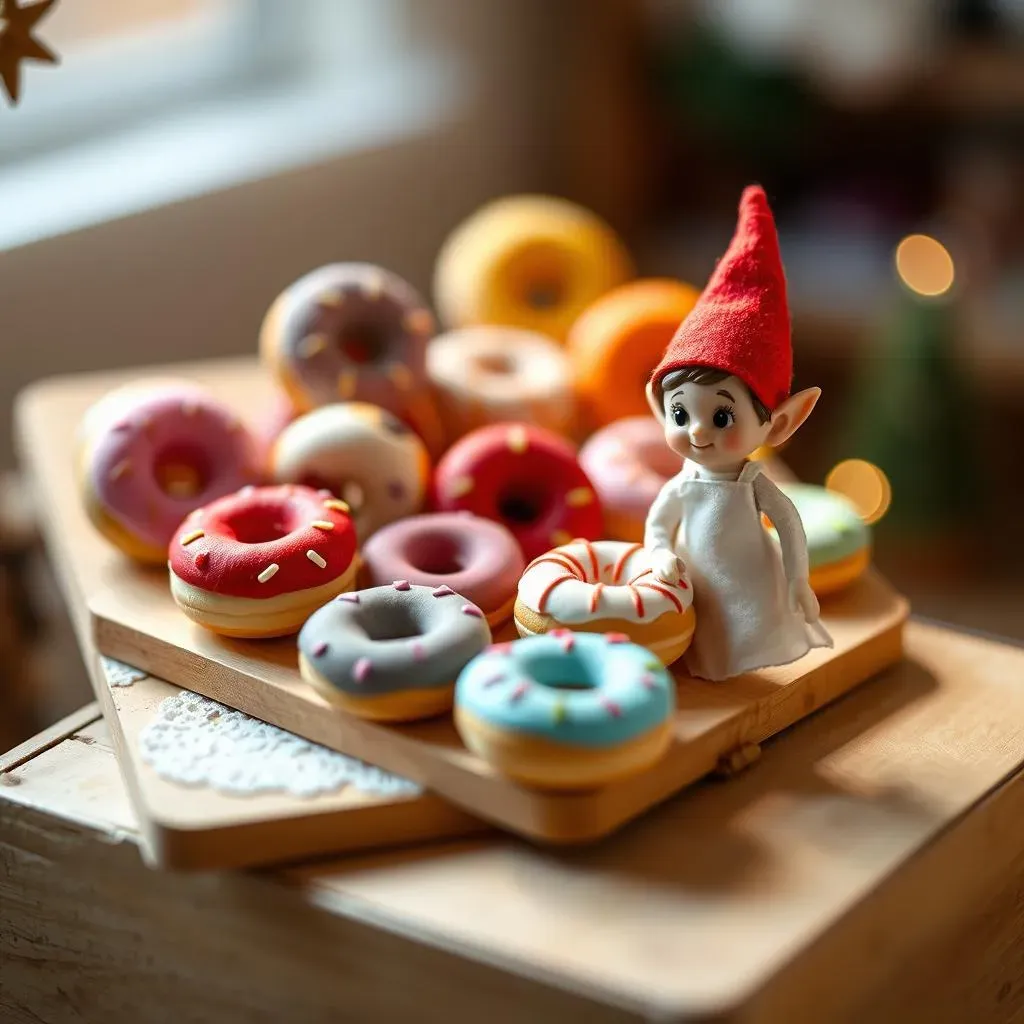 Making Mini Donuts for Your Elf on the Shelf