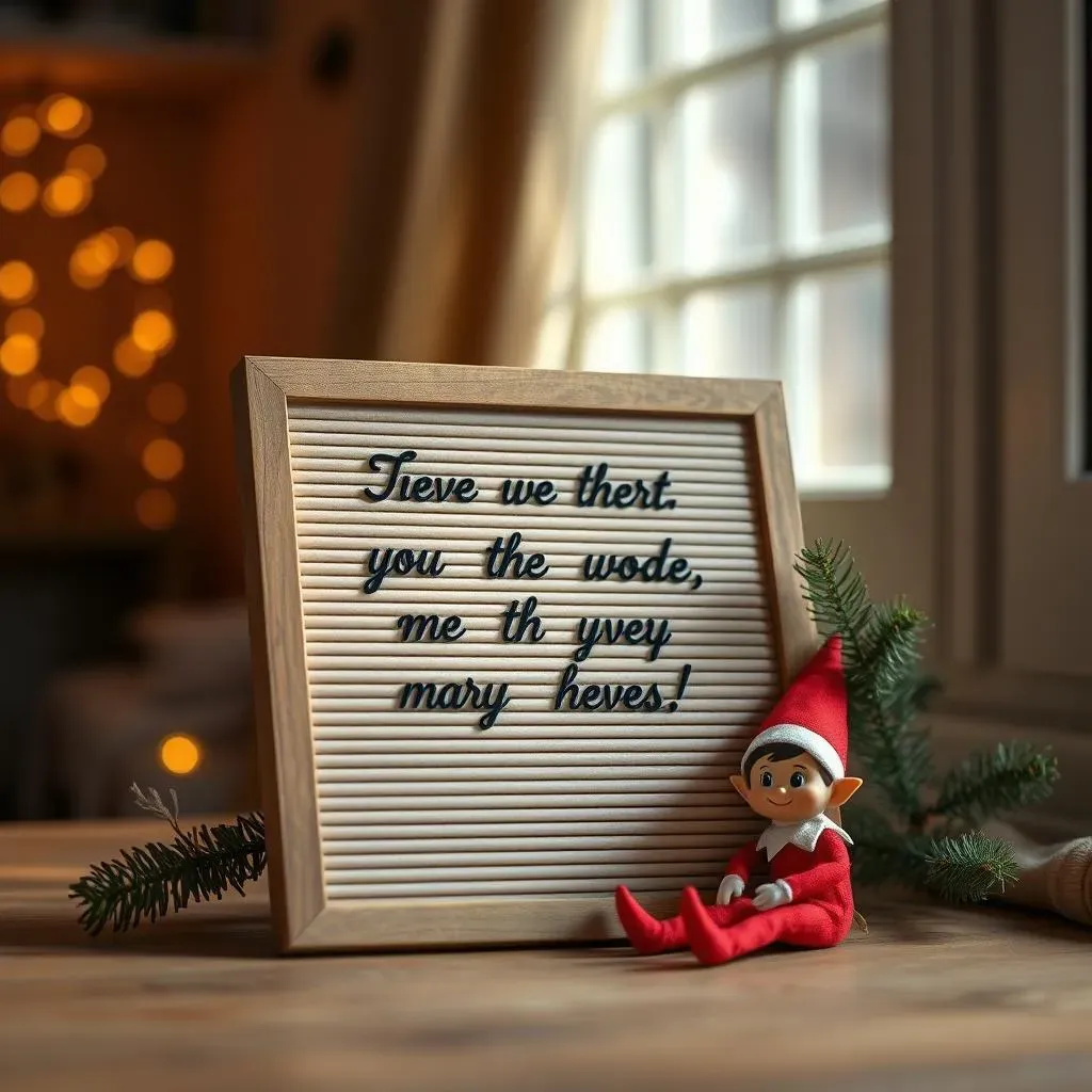 Making the Elf's Goodbye Memorable