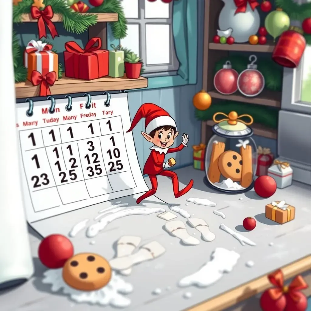 Making Your Own Elf on the Shelf Ideas Calendar