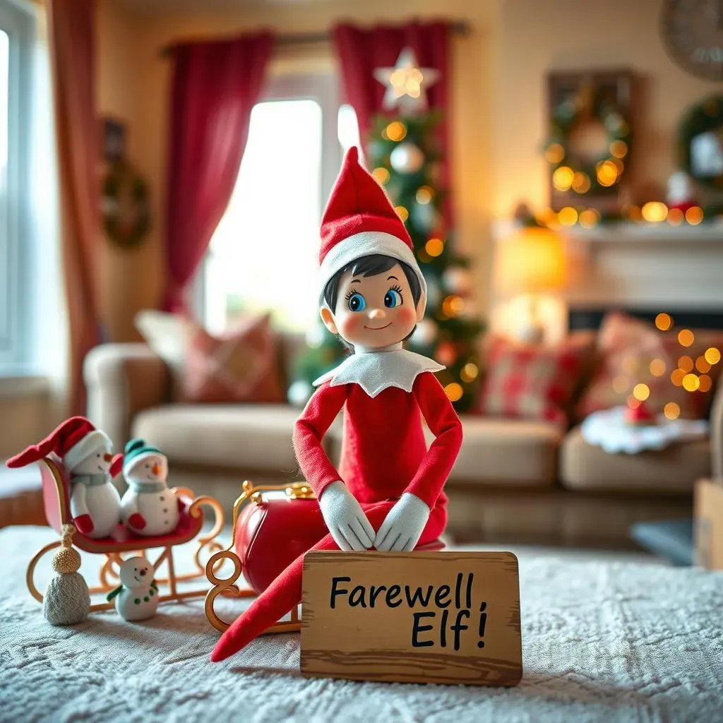 Memorable Elf on the Shelf Goodbye Decorations & Displays