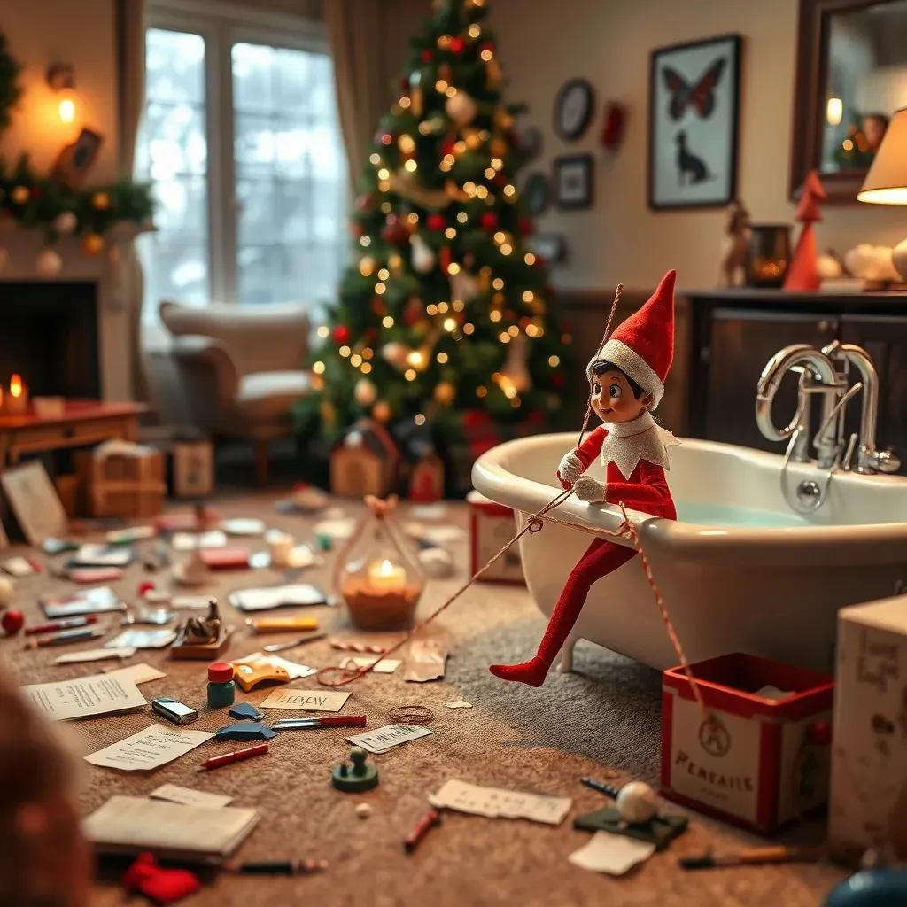 More Epic Crazy Elf on the Shelf Ideas:  Advanced Pranks & Scenes