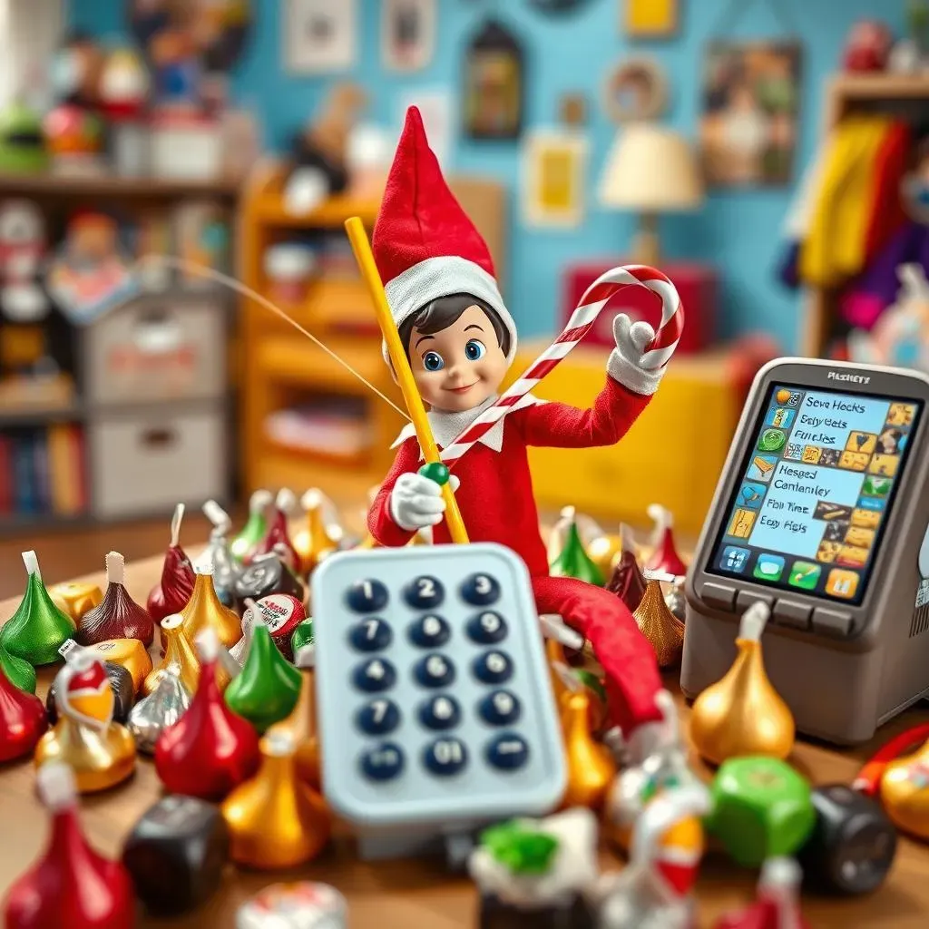 More Fun Elf on the Shelf & Hershey's Kiss Adventures