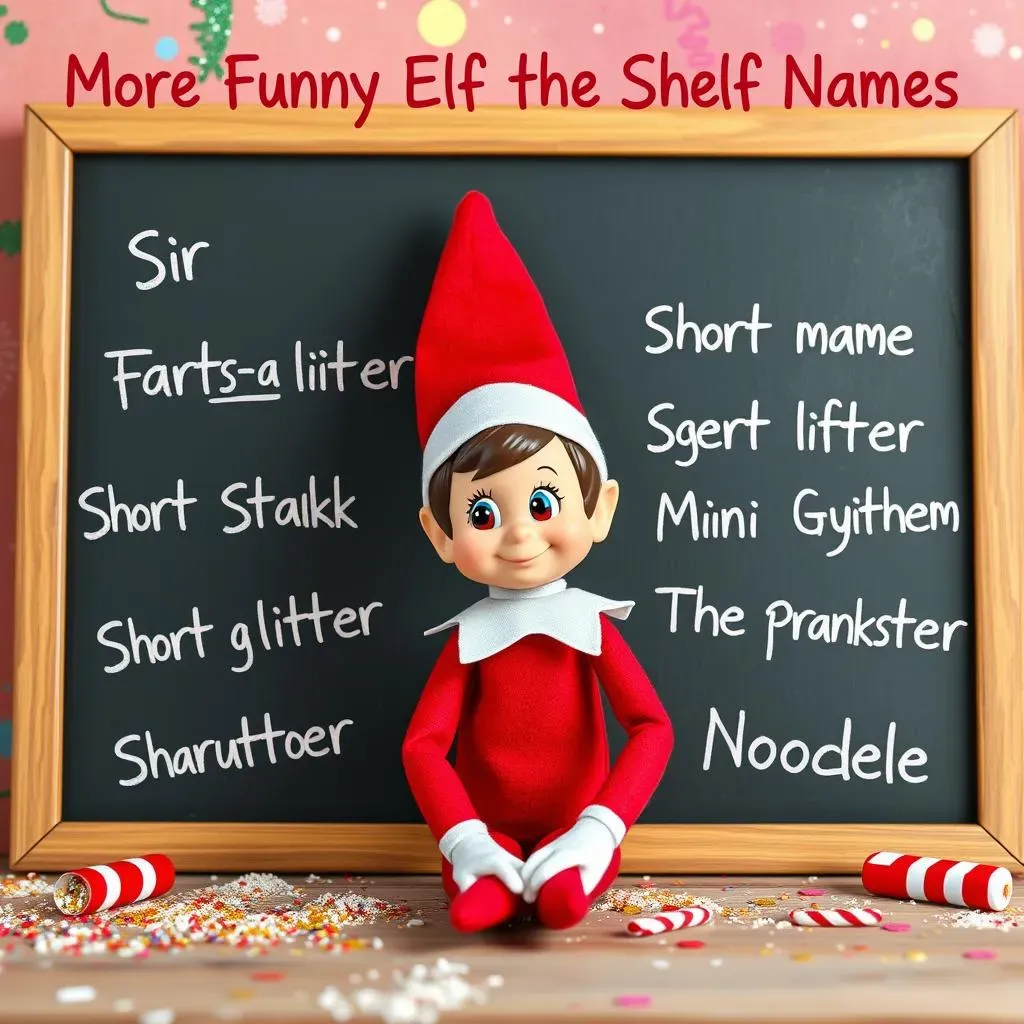 More Funny Elf on the Shelf Names