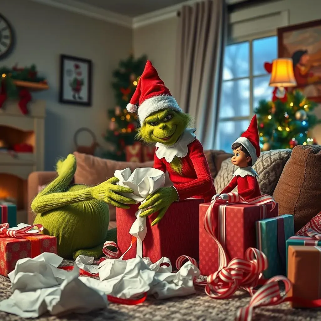 More Funny Grinch Elf on the Shelf Ideas: From Pranks to Pals