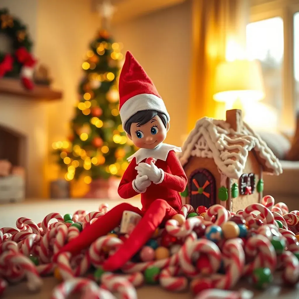 Amazing Naughty Elf On The Shelf Candy Ideas