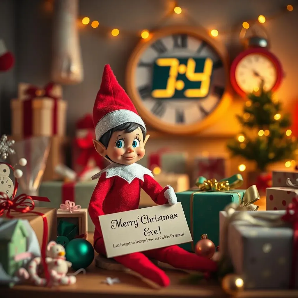 Amazing Night Before Christmas Eve Elf on the Shelf Ideas