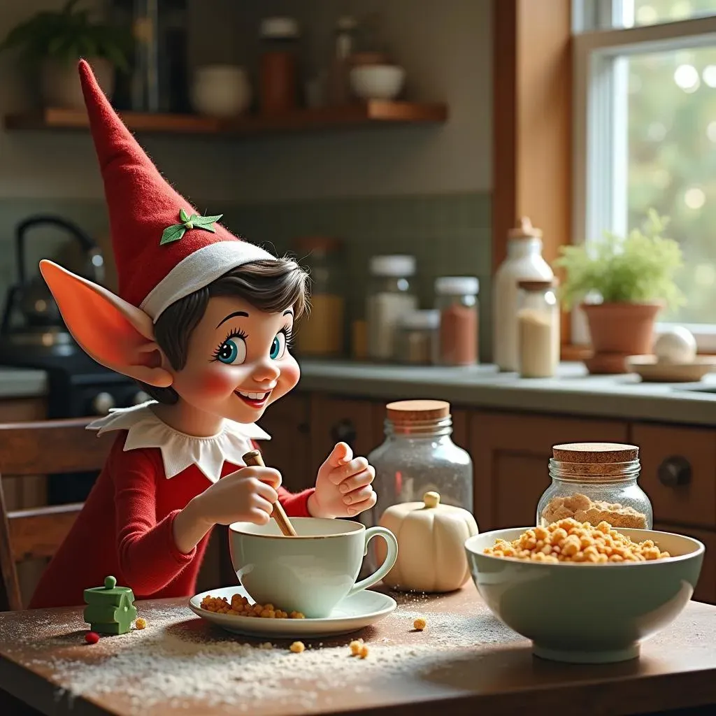 Quick Elf Antics with Household Items