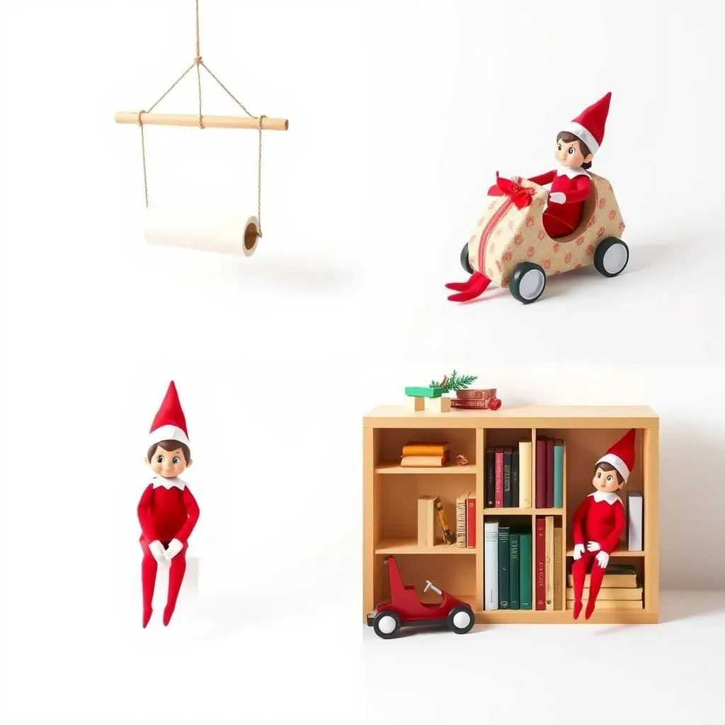 Quick & Simple DIY Elf on the Shelf Ideas