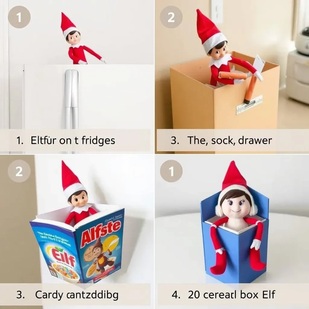 Quick & Simple Elf on the Shelf Ideas: Photo Edition