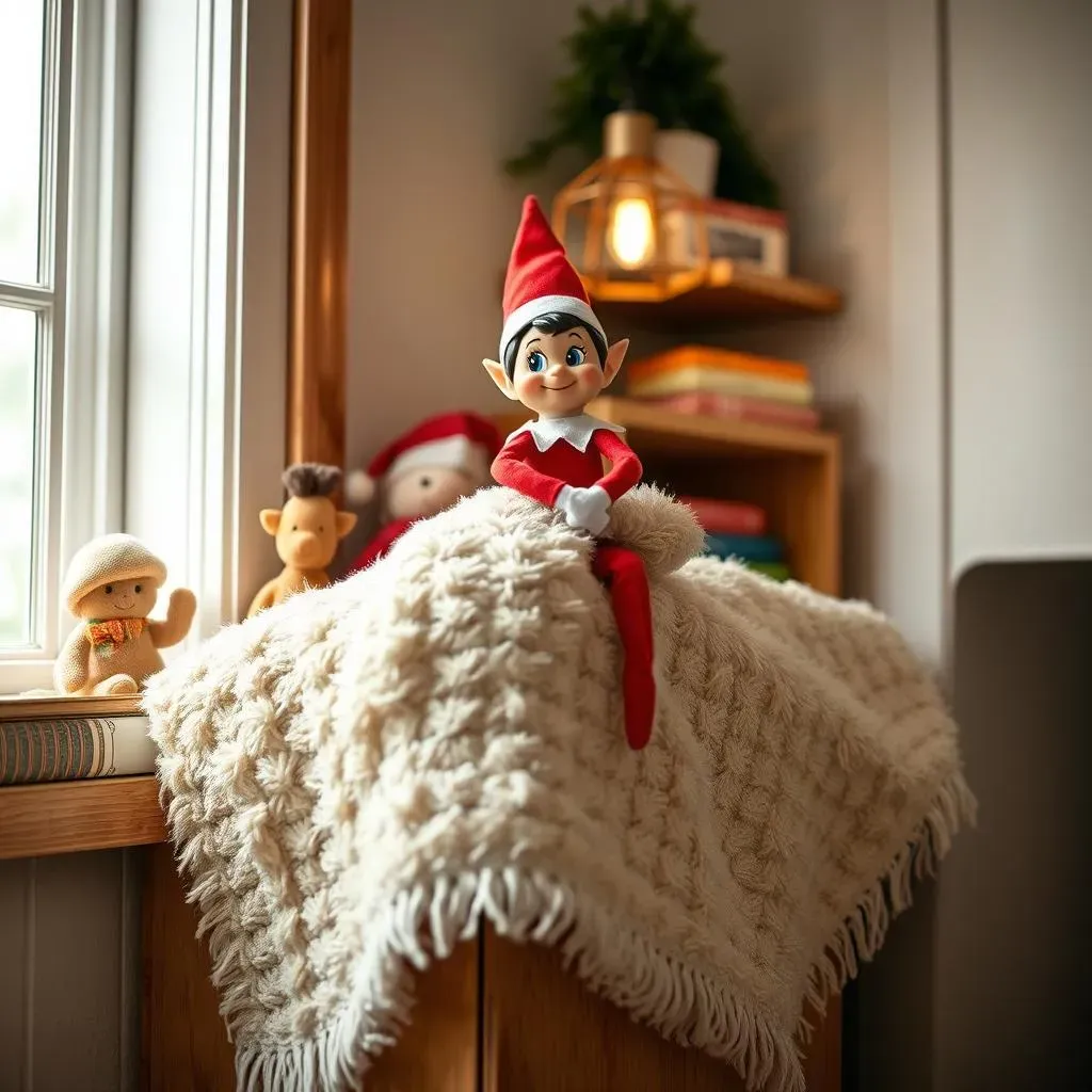 Safe and Sweet Elf Spots: Elf on the Shelf Ideas