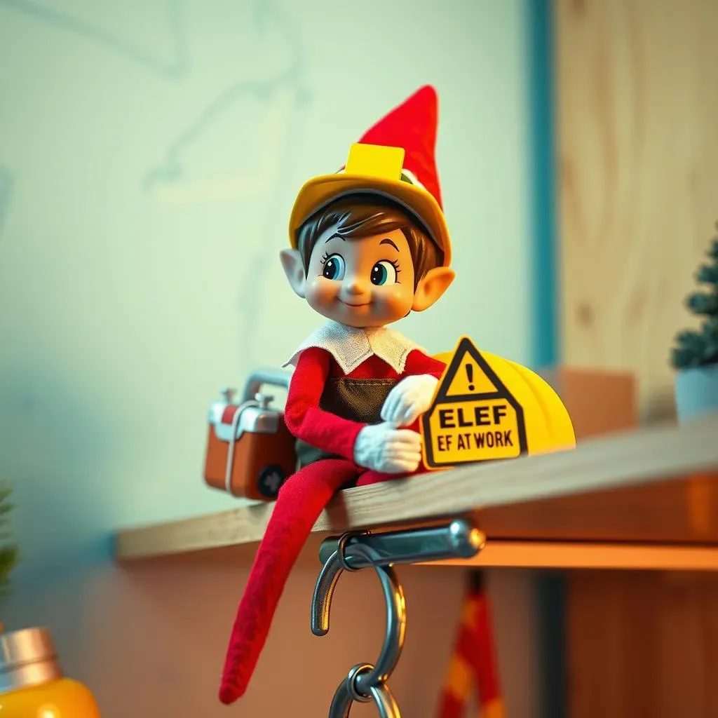 Safety First: Making Elf on the Shelf Hanging Ideas Work