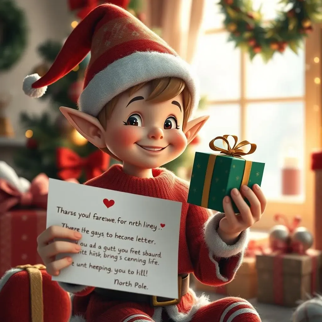 Saying Goodbye to Your Elf: North Pole Themed Farewell Letters and Gifts