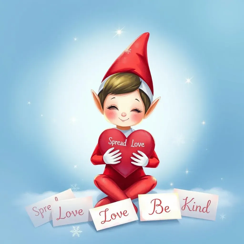 Saying Goodbye with a Heart:  Elf on the Shelf's Kindness Legacy