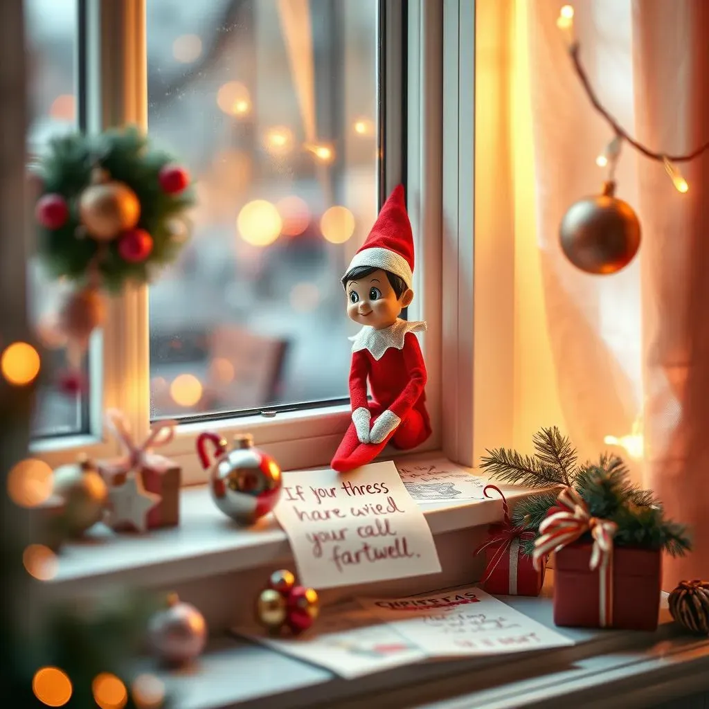 Sentimental Christmas Eve Elf on the Shelf Messages and Notes