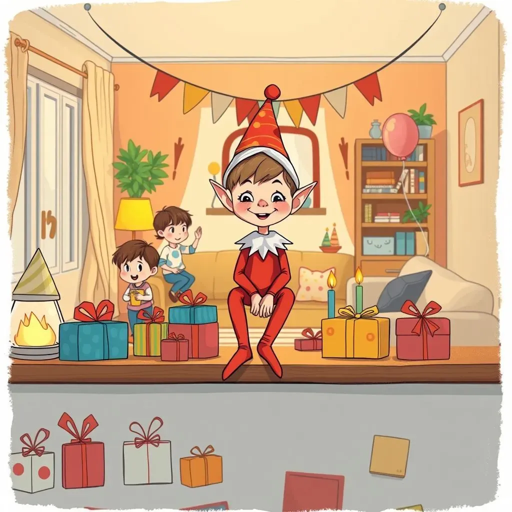 Simple Elf on the Shelf Birthday Games & Activities