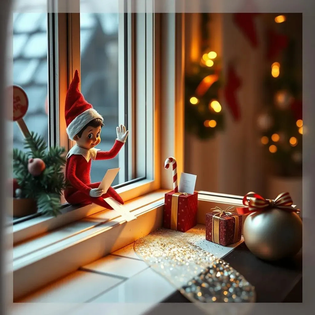 Simple Elf on the Shelf Departure Ideas for Christmas Eve