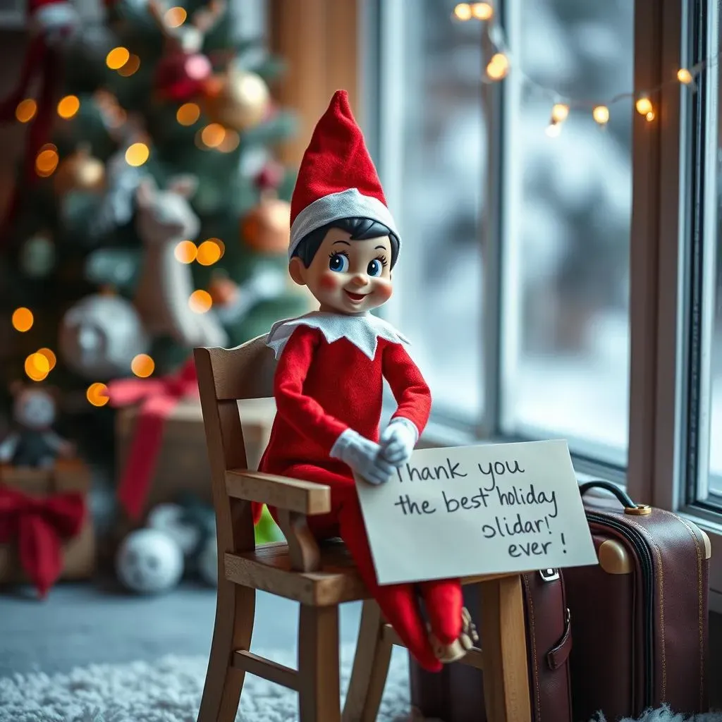 Amazing Simple Elf On The Shelf Goodbye Ideas