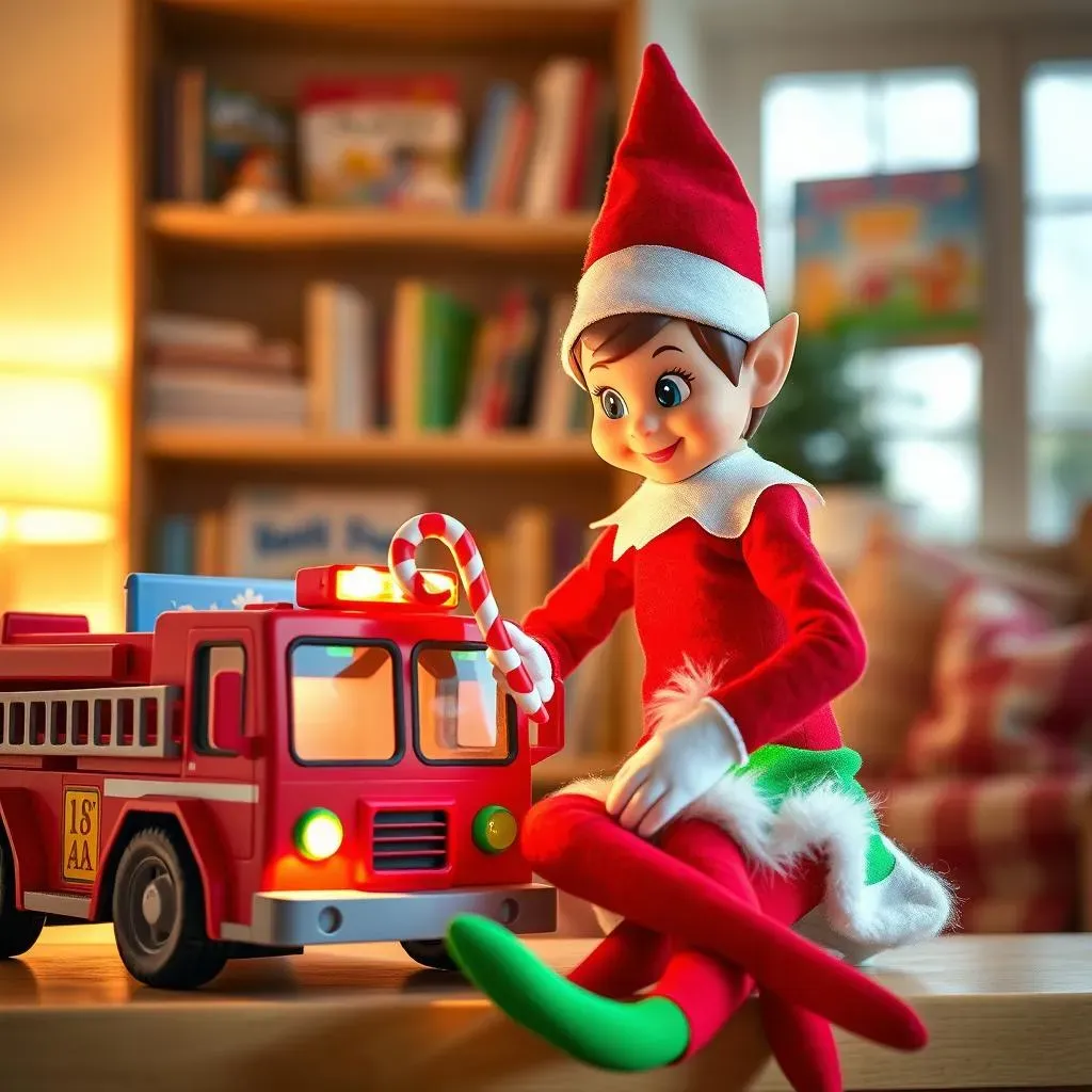 Simple Elf on the Shelf Ideas for a 4 Year Old