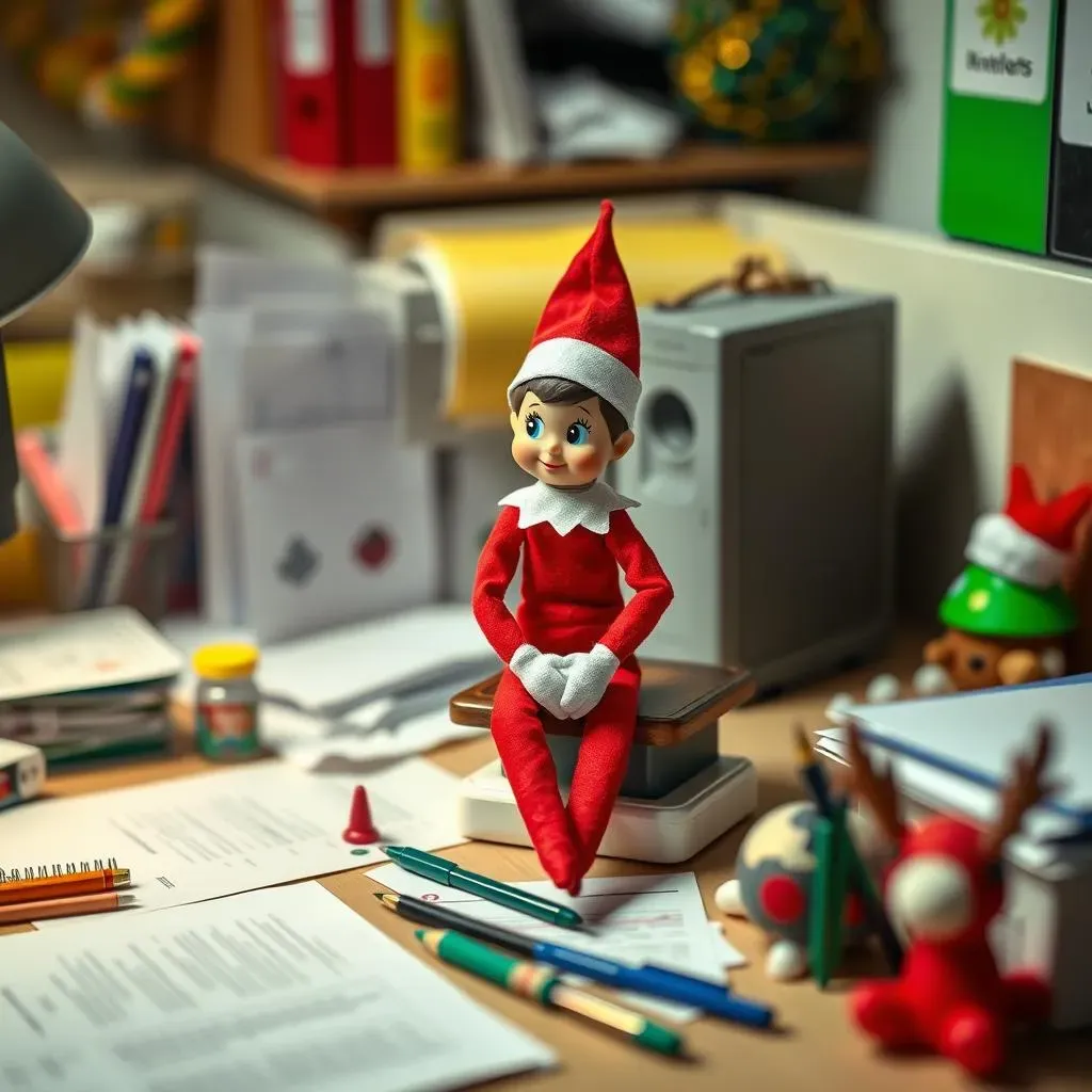 Simple Elf On The Shelf Ideas for Working Parents: Super Easy!