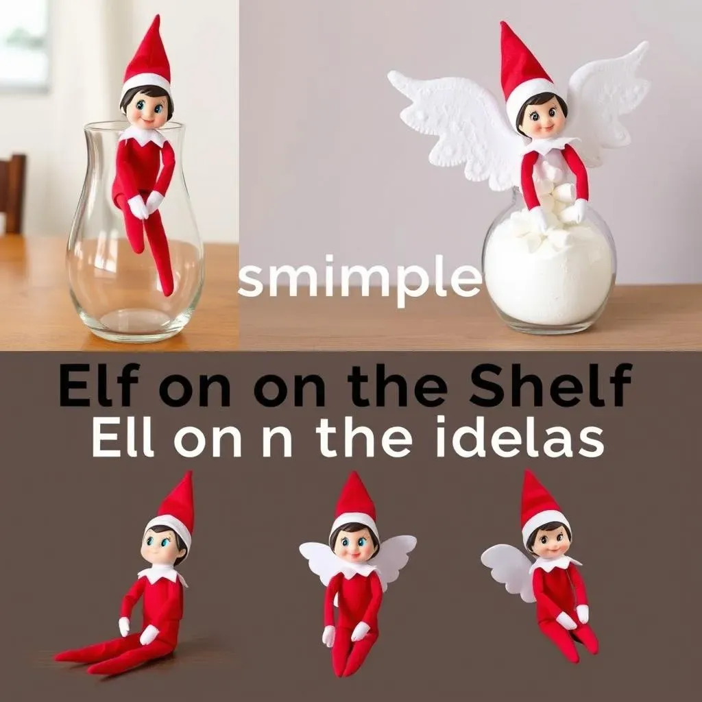 Amazing Simple Elf On The Shelf Ideas with Photos