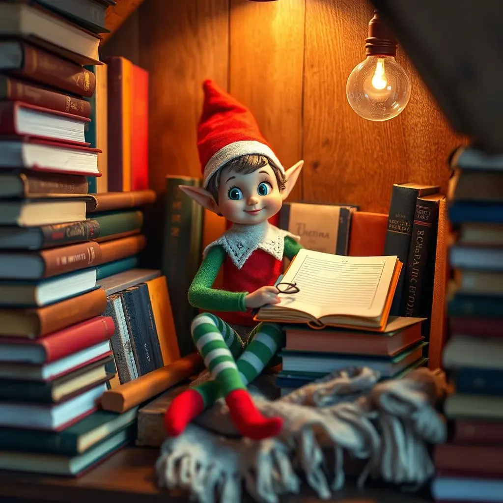 Simple Setup for Elf and Book Fun