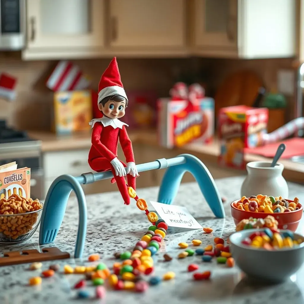 Start Your Day with Elf on the Shelf Ideas Cereal