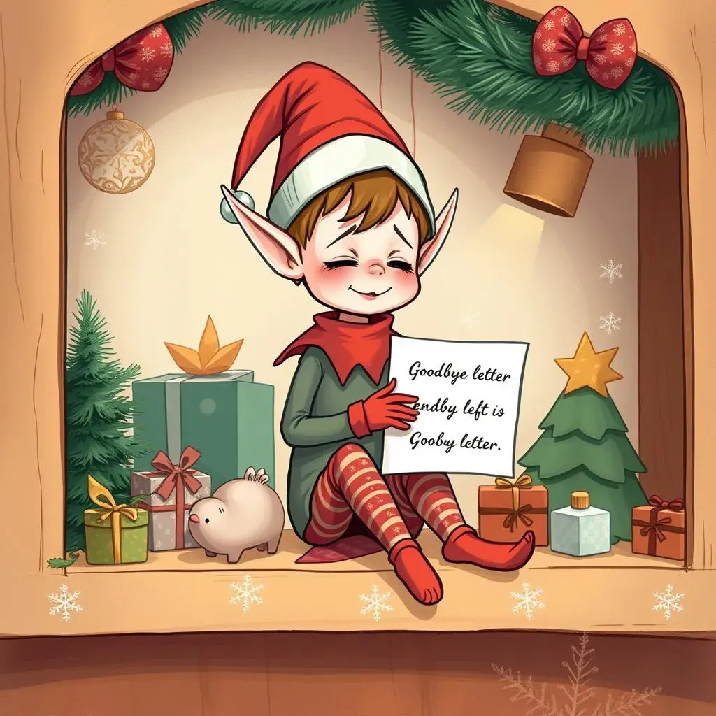 Sweet & Sentimental Elf on the Shelf Goodbyes