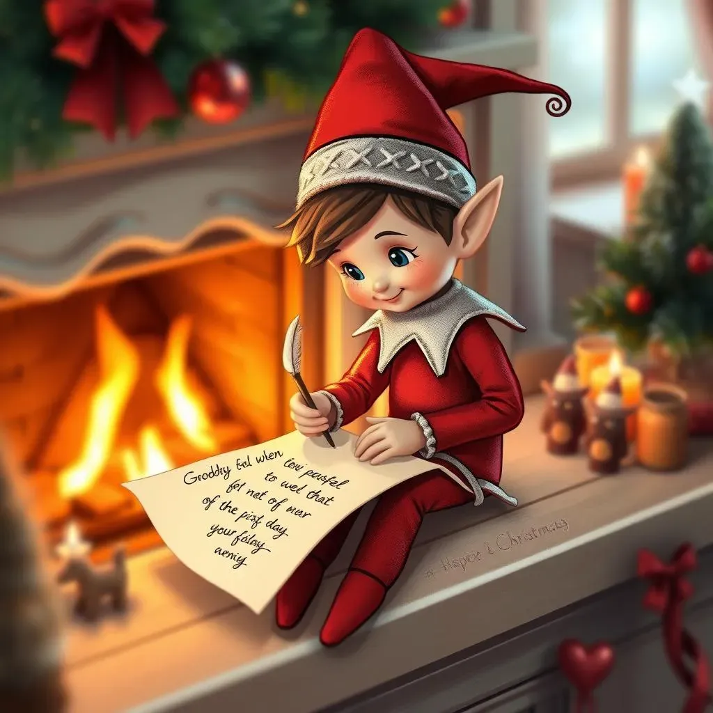 Sweet & Sentimental Traditional Christmas Eve Elf on the Shelf Moments