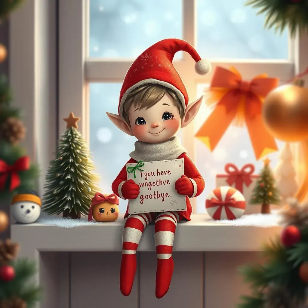 Sweet & Simple Elf on the Shelf Farewell Ideas