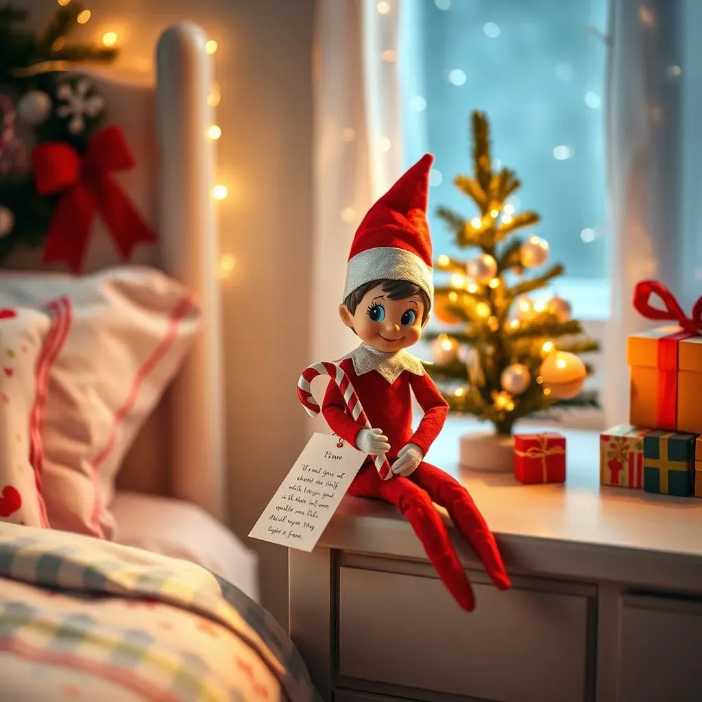 Sweet Surprises:  Candy Cane Fun with Your Elf