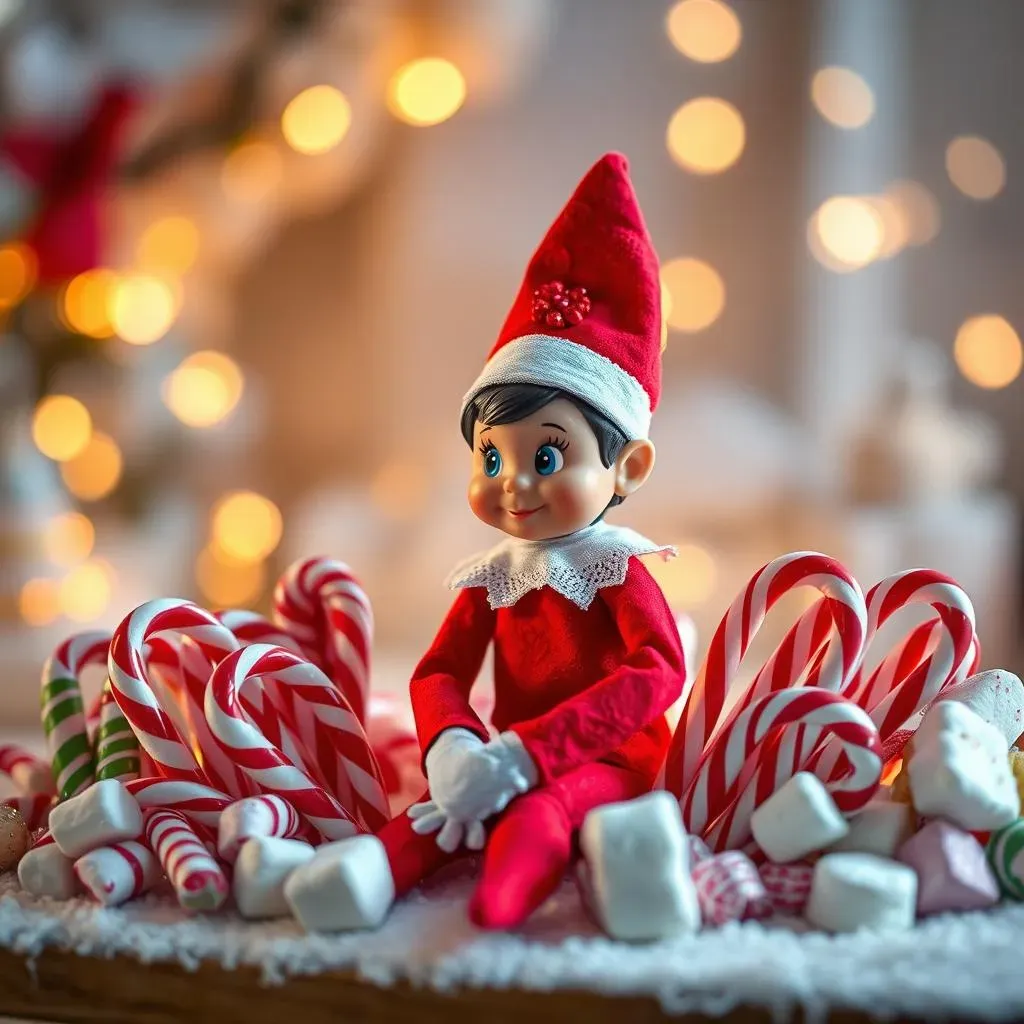 Sweet Treats: Elf on the Shelf Ideas with Candy & Desserts