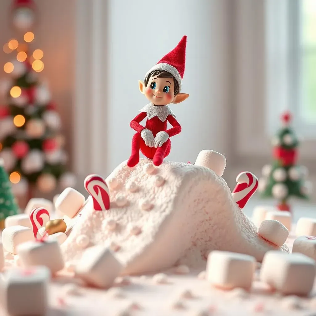 Ten Sweet Elf on the Shelf Ideas Using Marshmallows