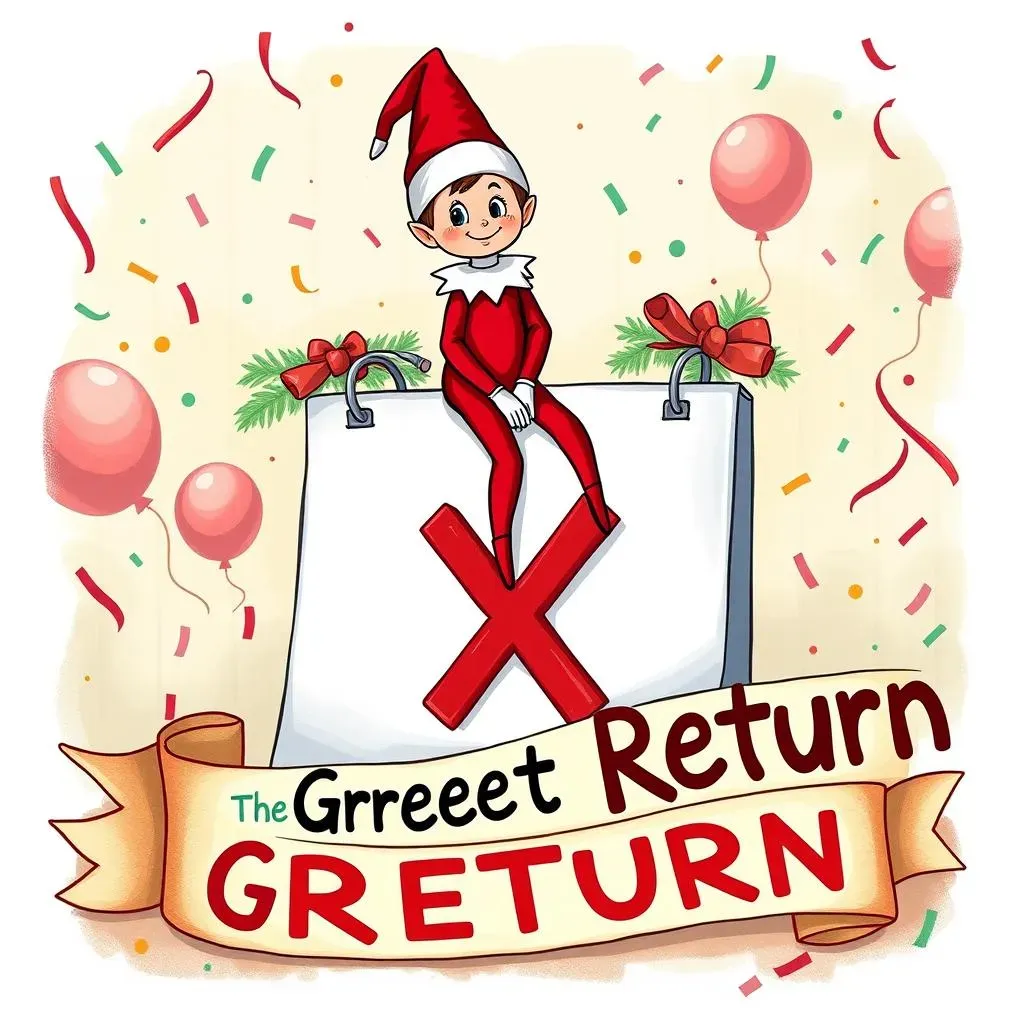 The Great Return:  Announcing Elf on the Shelf's Return Date