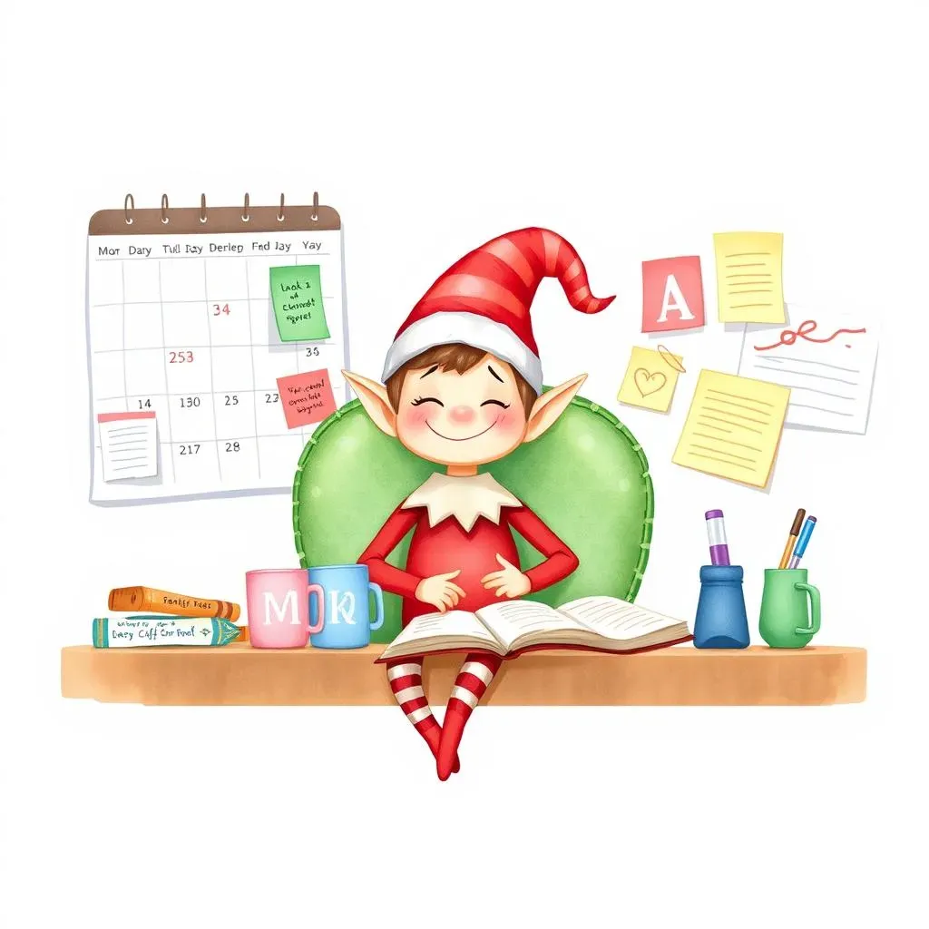 Tips for a StressFree Elf on the Shelf Ideas Calendar Experience