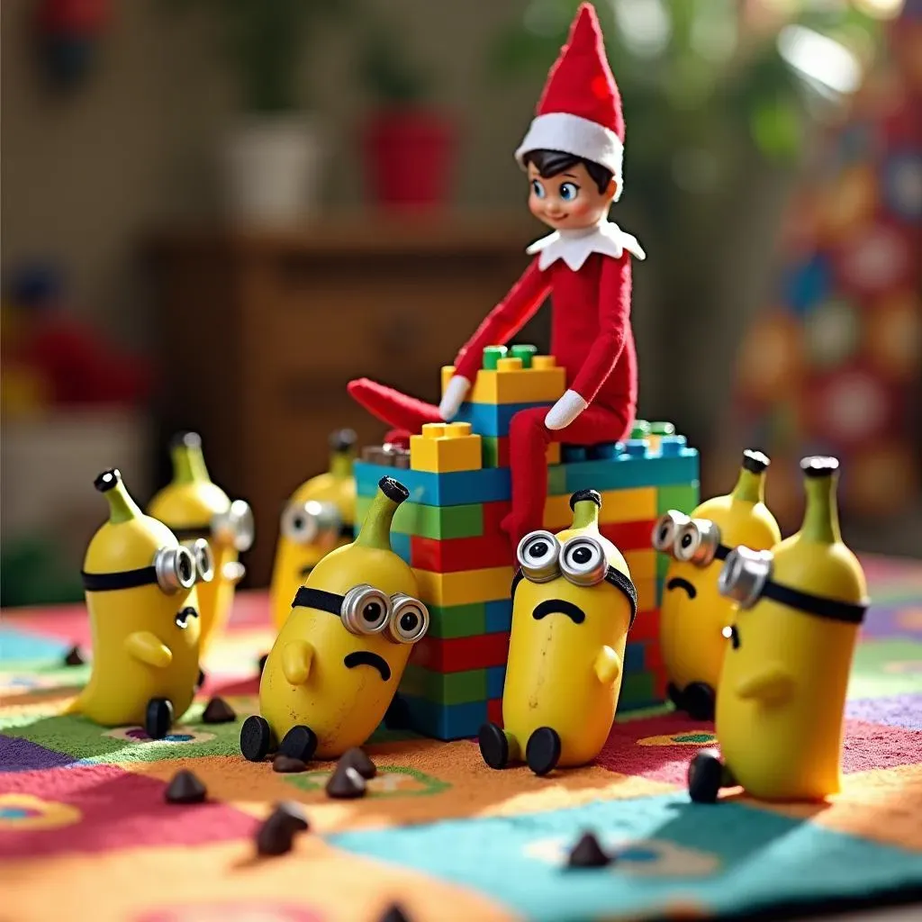 Tips for the Best Elf on the Shelf Banana Minion Scenes