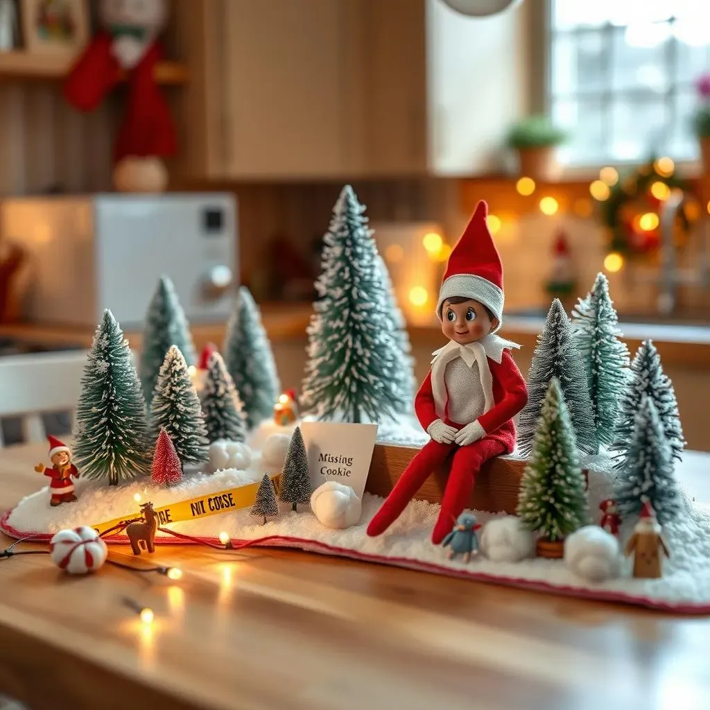 Unique and Crazy Elf on the Shelf Ideas:  Setting the Stage