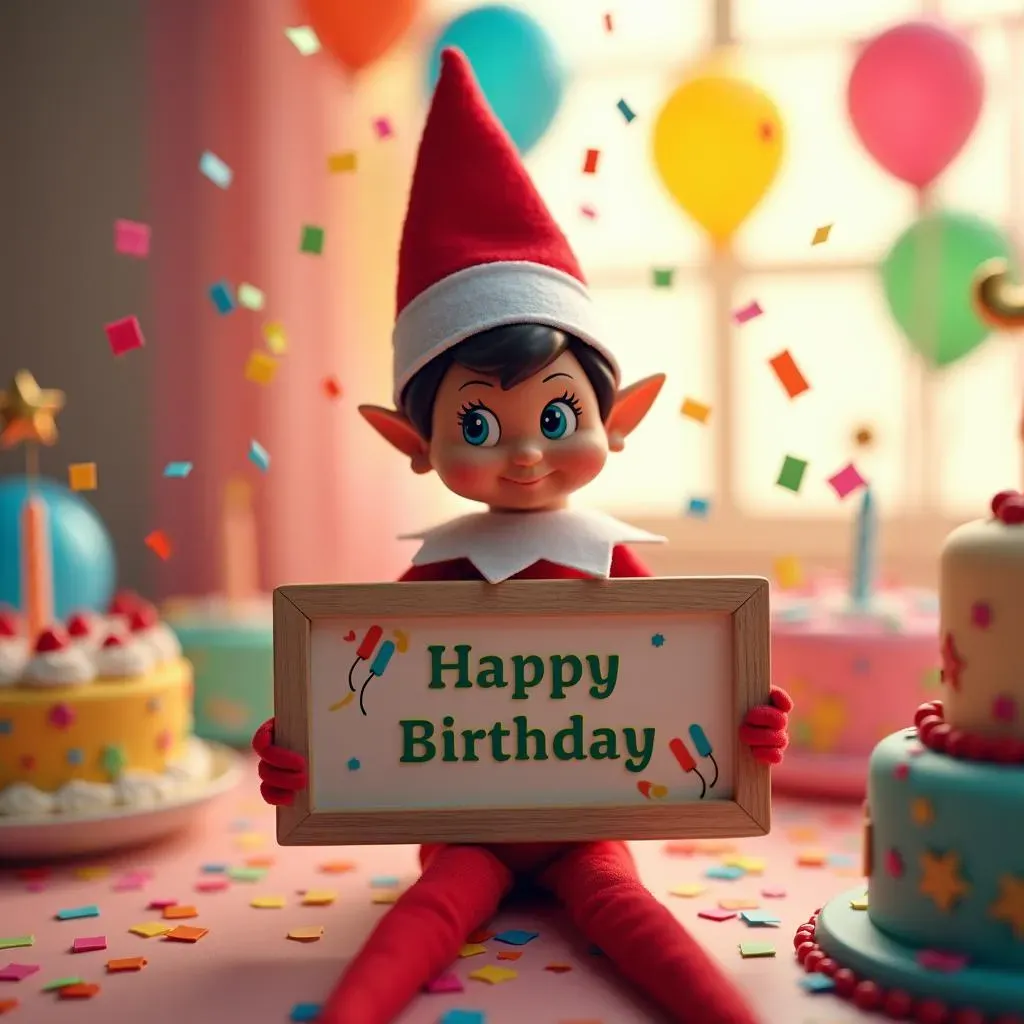 Amazing Unique Elf On The Shelf Birthday Ideas