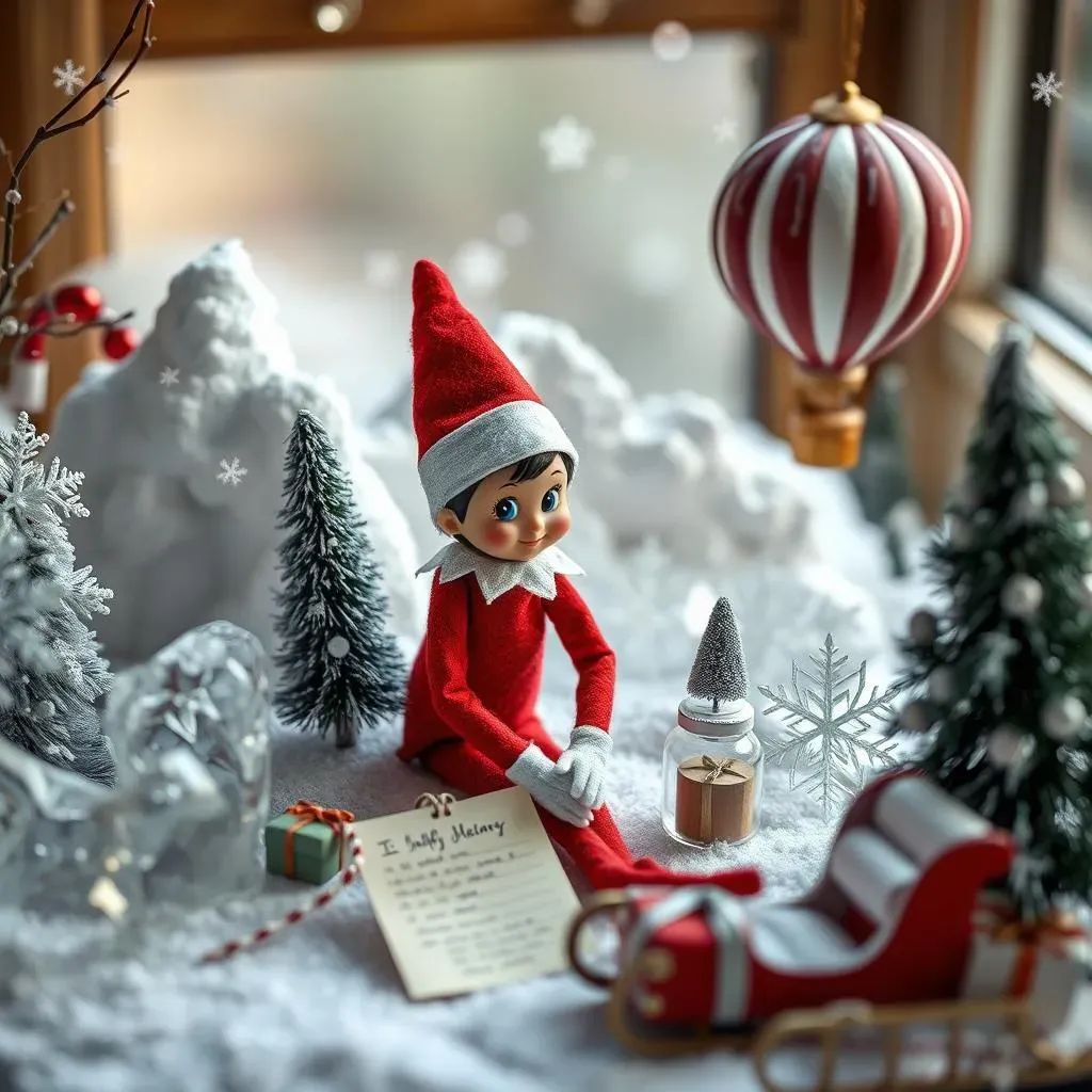 Unique Elf on the Shelf Goodbye Ideas:  Beyond the Basics – Advanced Farewell Scenes