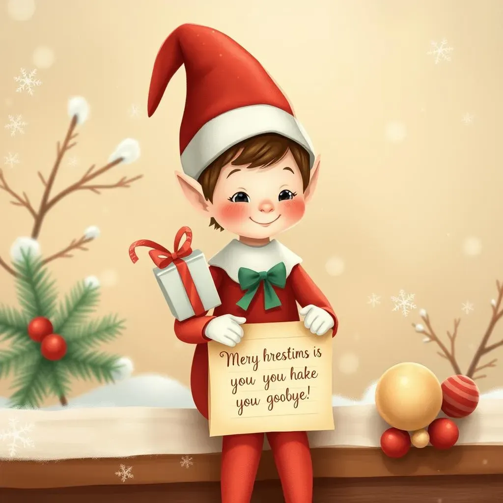 Unique Elf on the Shelf Goodbye Ideas:  Personalized Farewell Messages and Gifts