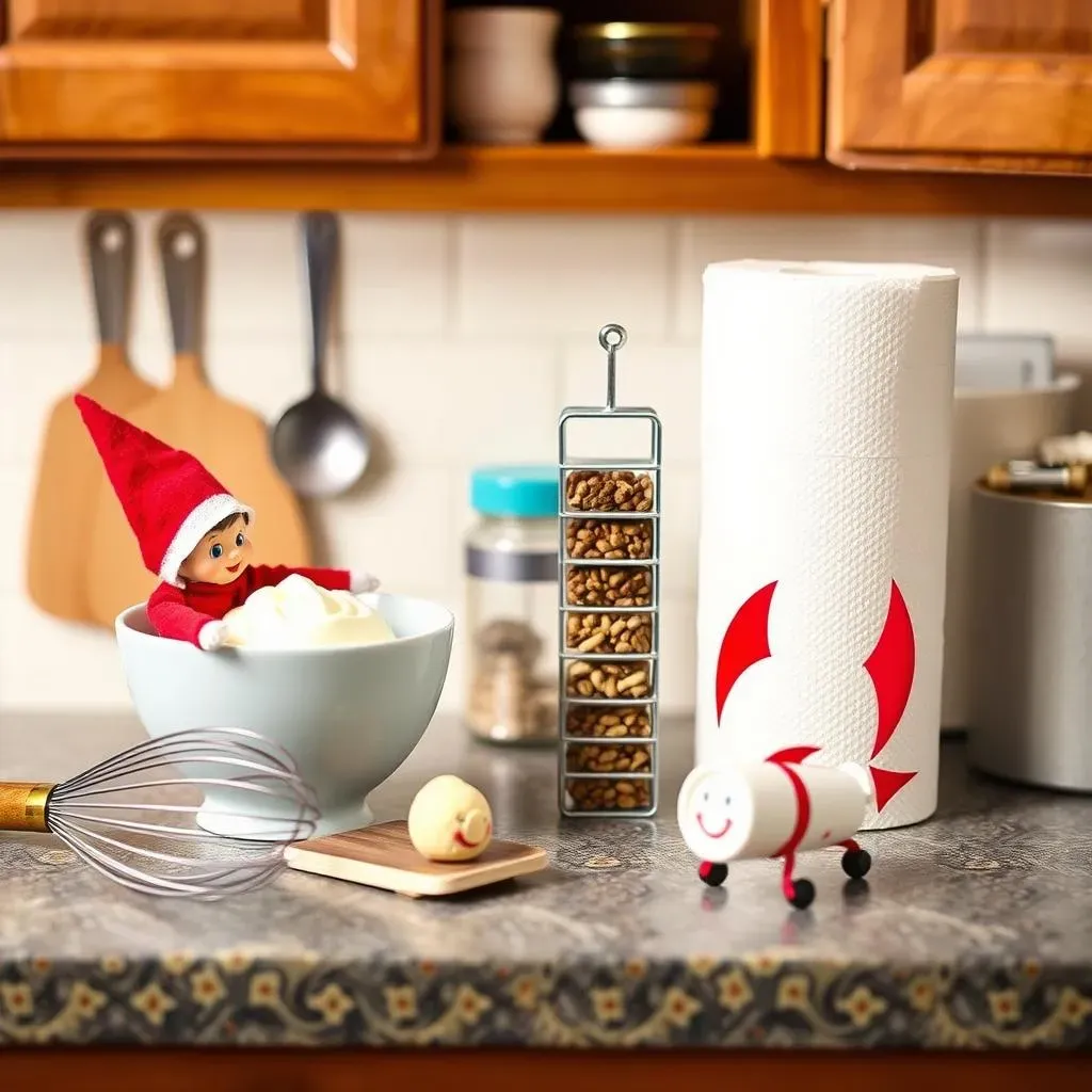 Unique Elf on the Shelf Scenes: Using Everyday Objects