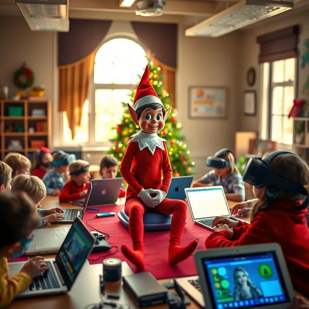 Using Technology to Enhance Classroom Elf on the Shelf Experiences