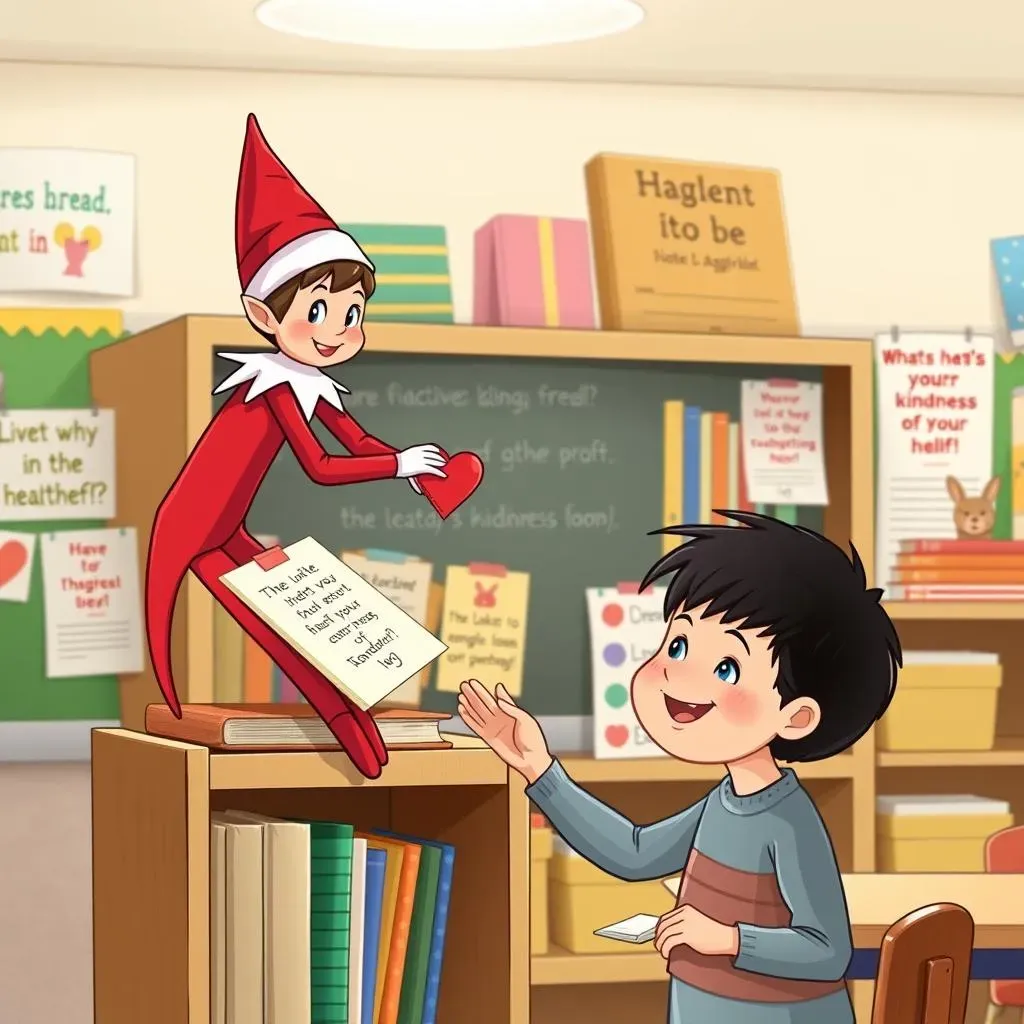 Using the Classroom Elf on the Shelf to Promote Kindness