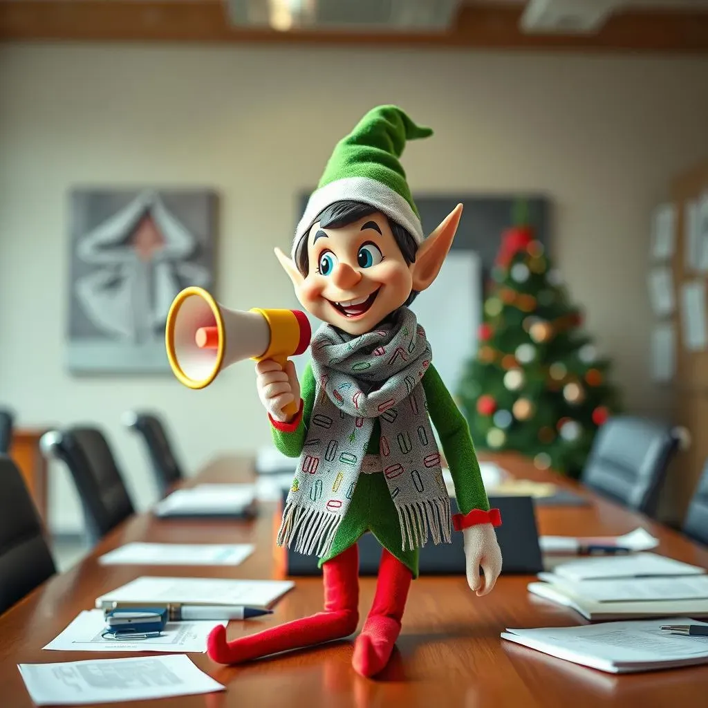 Workplace Elf Antics: Funny Elf on the Shelf Ideas