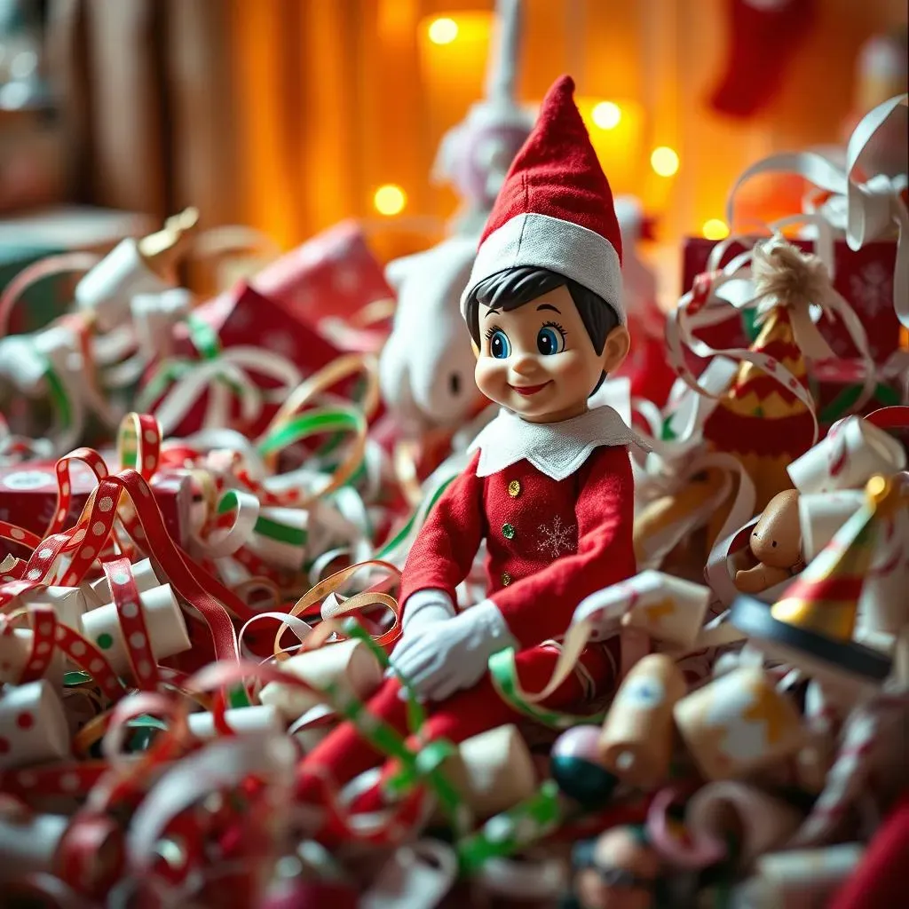 Wrapping Up the Naughty Fun: More Funny Elf on the Shelf Ideas